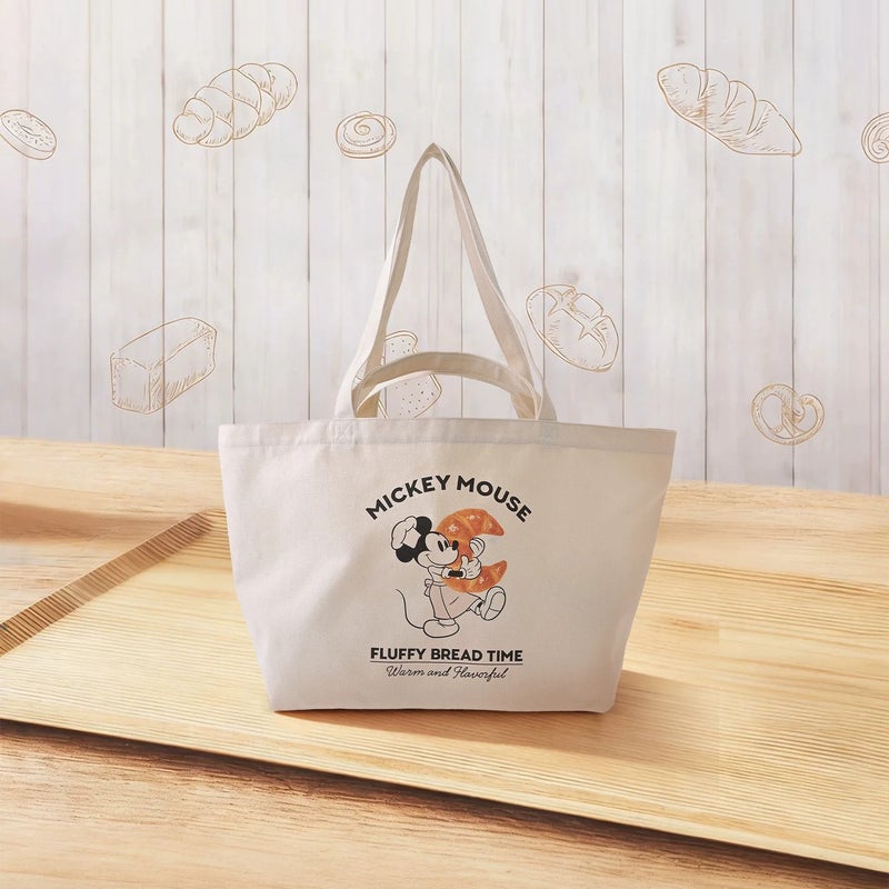 Disney Official Mickey Baking Retro Print Tote Bag - Handheld Commuter Gift - Image 4