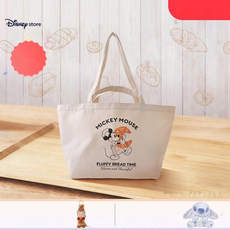 Disney Official Mickey Baking Retro Print Tote Bag - Handheld Commuter Gift - Image 2