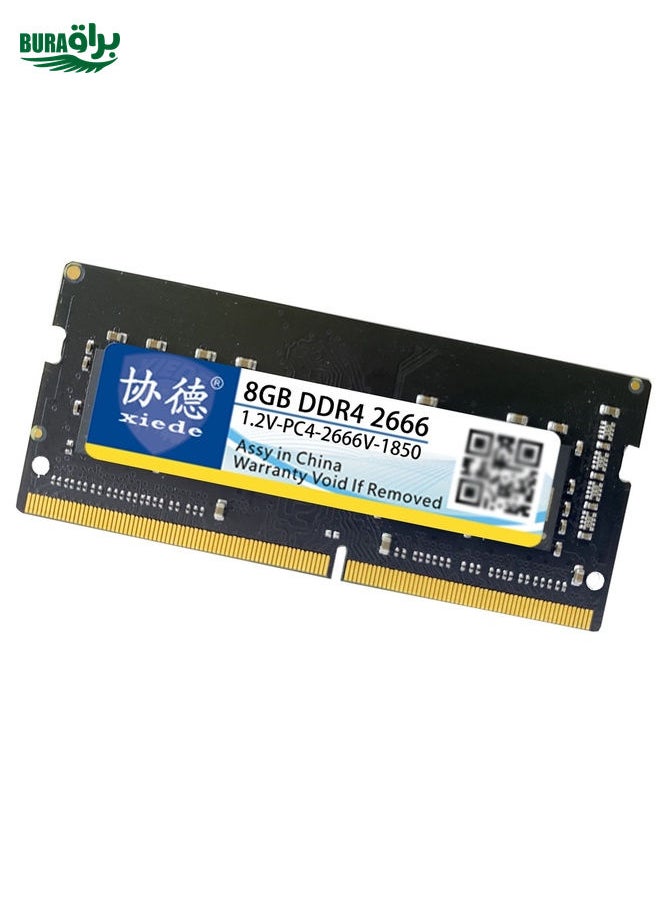 BURAQ XIEDE X064 DDR4 NB 2666 Full Compatibility Notebook RAMs, Memory Capacity: 8GB  - Image 1