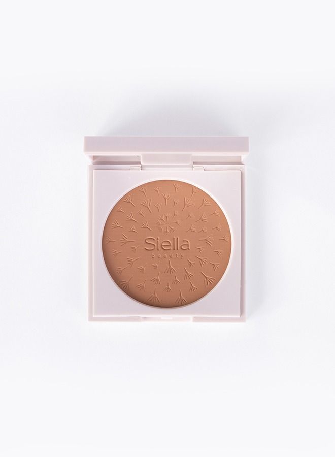 Siella Beauty Bronza Peanut01 Bronzer For Face Makeup 12Gm Made In Italy - Image 1