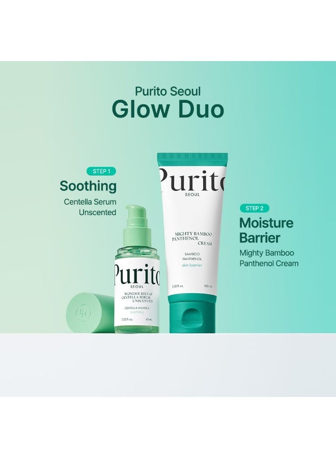 PURITO Mighty Bamboo Panthenol Cream, Glow Cream, Skin Barrier Repair, for All Skin Types, Daily Face Moisturizer, Glass skin, Vegan, Korean Skin Care 3.38fl.oz / 100ml - Image 4