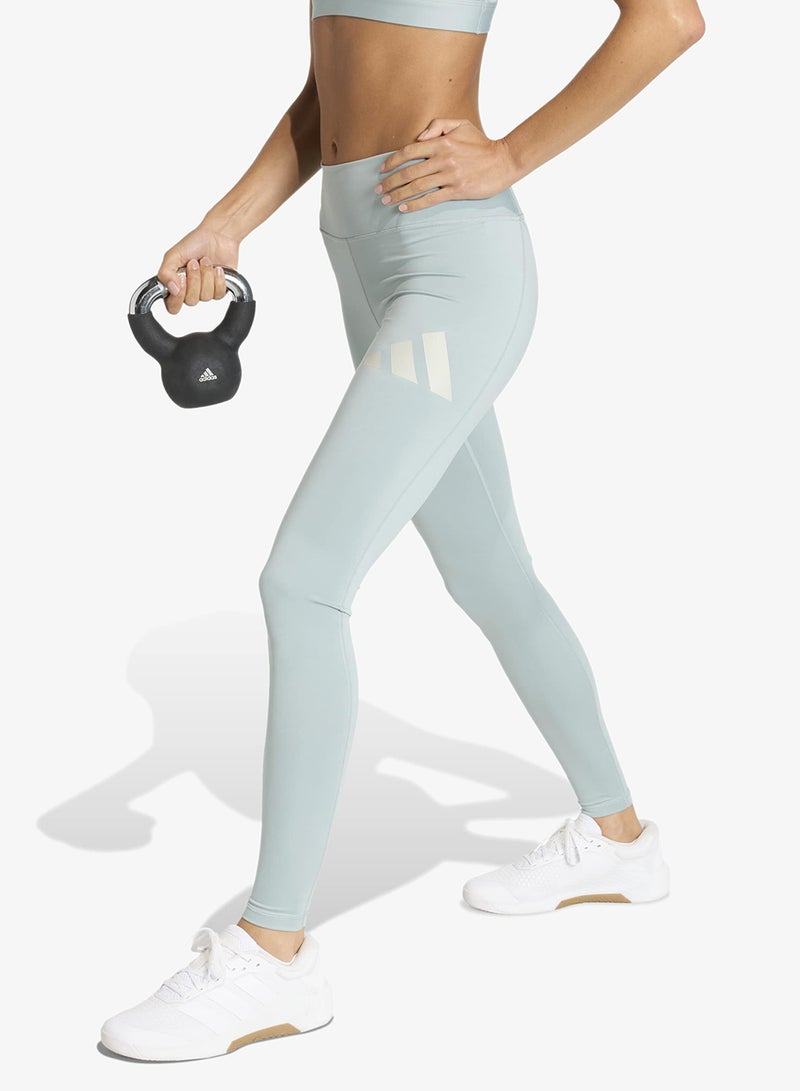 Adidas Train Essentials Big Logo Full-Length Leggings - Image 3