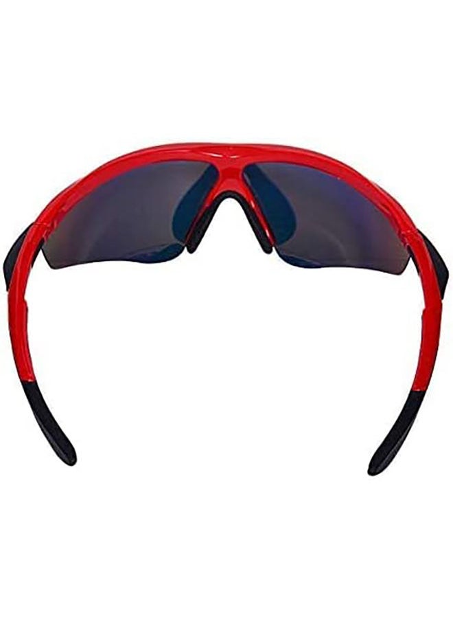 DSC - Passion Polarized Cricket Sunglasses | Frame colour: Red & Black | Size: Mens | 100% UV Protected | Sunglasses for Men & Women - Image 1