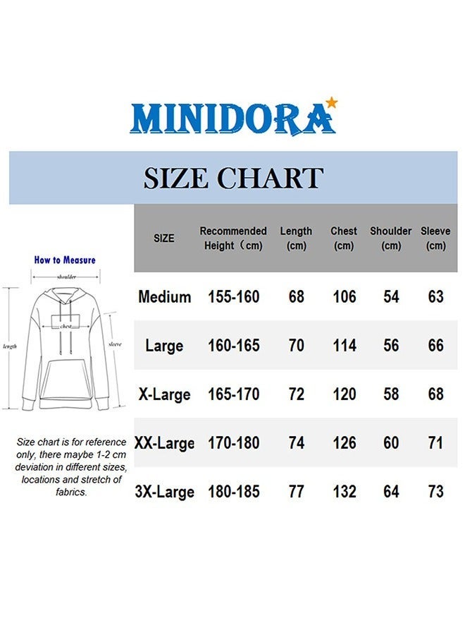 Joychic Men's Lucky Me I See Ghosts Hip Hop Hoodie Pullover Sweater for Teenagers - Image 3
