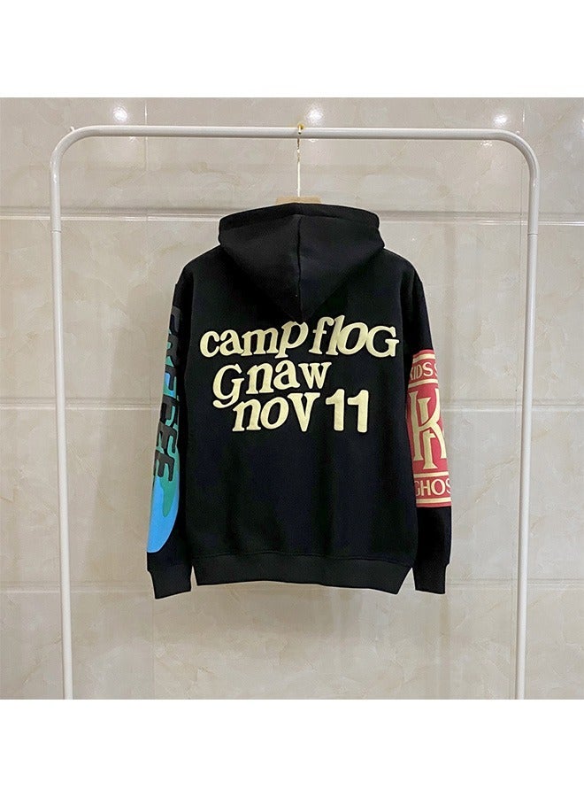 Joychic Men's Lucky Me I See Ghosts Hip Hop Hoodie Pullover Sweater for Teenagers - Image 2