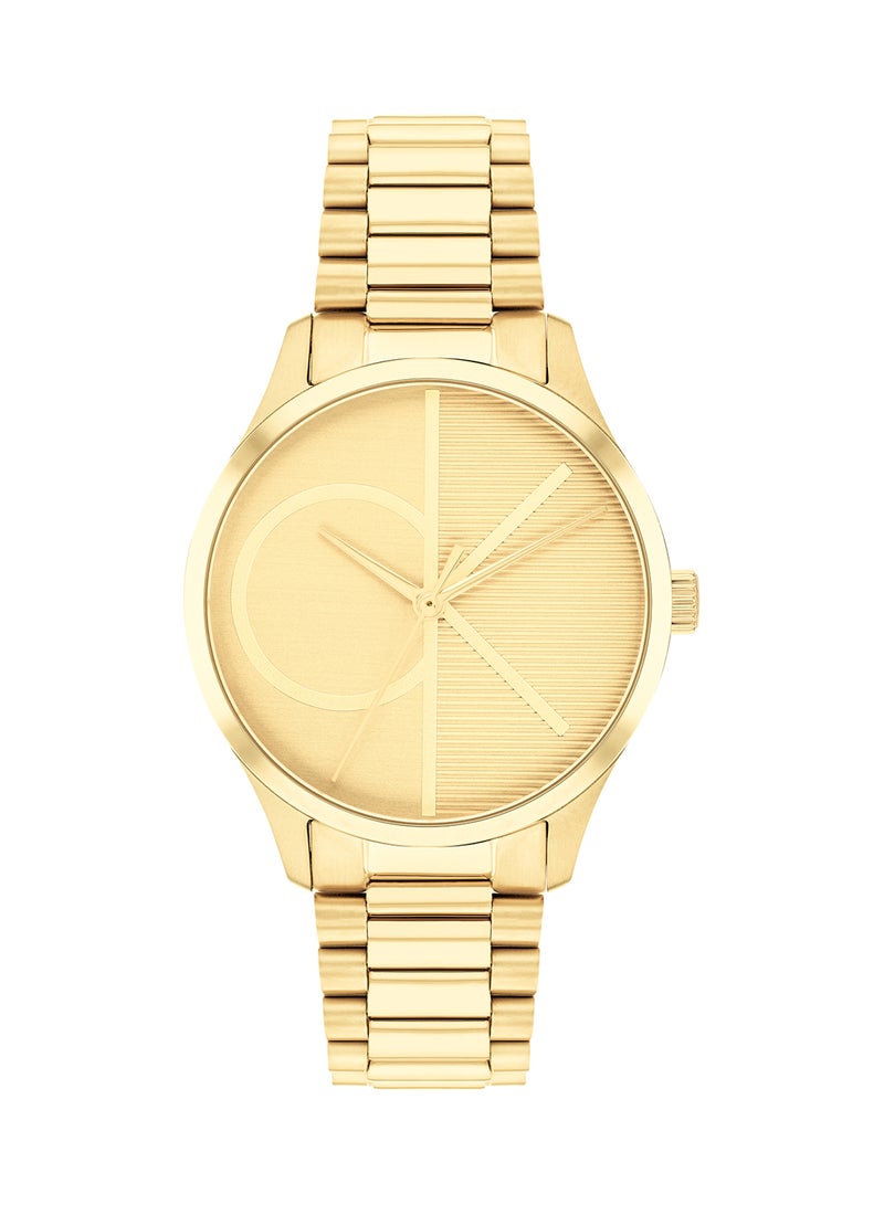 CALVIN KLEIN ساعة يد ستانلس ستيل بعقارب دائرية الشكل للجنسين 25200346 - 32 ملم - Image 2