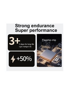Generic Smart Ring Fitness for Men Women, Health Sleep Heart Rate Oxygen Smart Ring ,IP67 Waterproof Bluetooth Rings Injection Glue CYFIT Sports Smart Ring  - Image 5