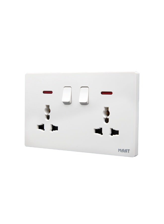 MAAT Dual Universal Switch Socket 