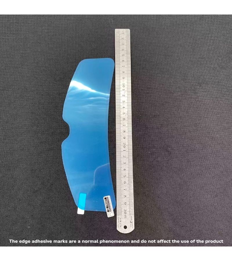 Style 2 Helmet Rainproof Anti Fog Film High Definition Transparent Anti Splash Lens Wear Resistant Easy Sticker - Image 4