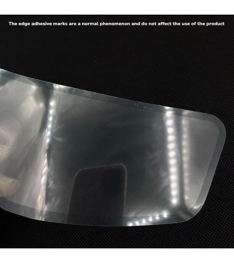 Style 2 Helmet Rainproof Anti Fog Film High Definition Transparent Anti Splash Lens Wear Resistant Easy Sticker - Image 5