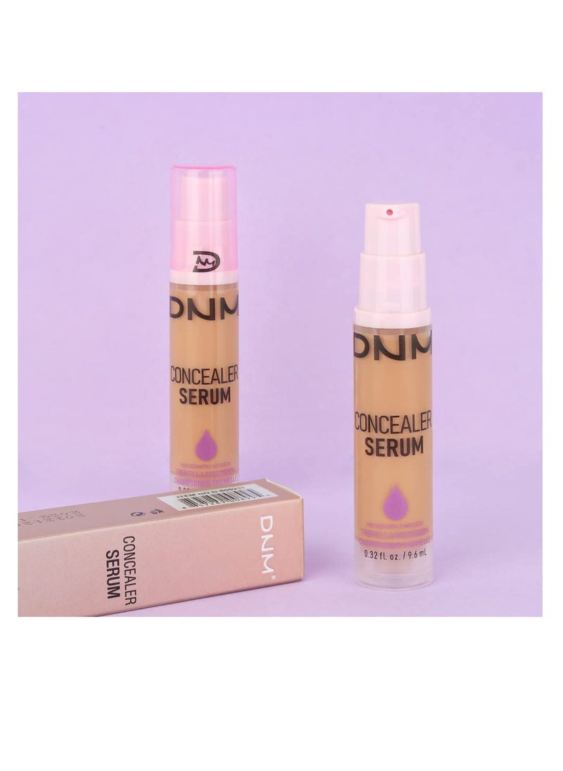 Excefore - Skin-Caring Liquid Foundation, 2 Pcs Lightweight Warm Peach Cream Concealer with Medium Coverage, Waterproof Oil-Free Moisturizing Foundation for Corrects Tattoo Cover Up, Golden, Sand - Image 1