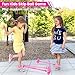 Astrell Skip Ball Foldable Colorful Flash Wheel Indoor Outdoor Game Fitness Toys for Kids Cool Kids Toys Christmas Birthday Gifts for Girls Boys Age 6 7 8 9 10 Year Old - Image 3