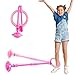 Astrell Skip Ball Foldable Colorful Flash Wheel Indoor Outdoor Game Fitness Toys for Kids Cool Kids Toys Christmas Birthday Gifts for Girls Boys Age 6 7 8 9 10 Year Old - Image 2
