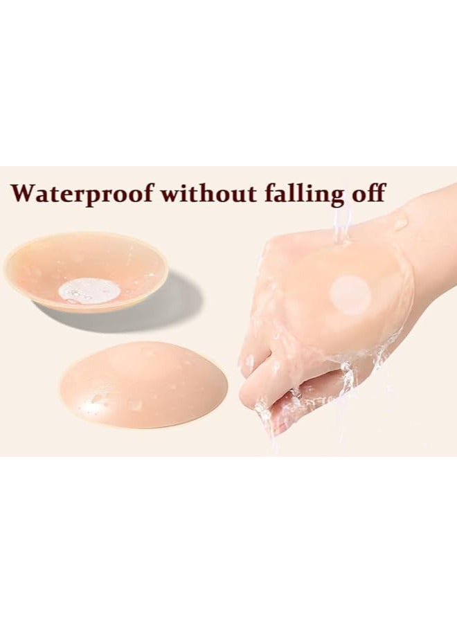 Glamroot 6 Pair Women Reusable Cover Adhesive Stick on Bra Pad Petals Sticker Pasties With Metal Box - Image 3