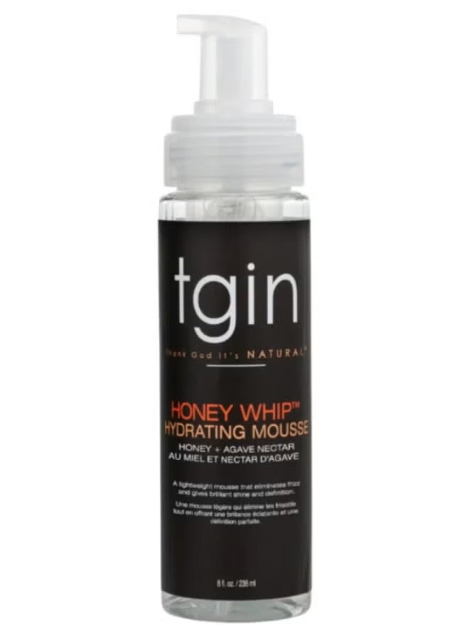 Thank God It's Natural Honey Whip Hydrating Mousse Honey + Agave Nectar 236ML