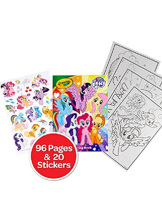 Crayola Coloring Book With Stickers Gift For Girls And Boys 96 Pages Ages 3 4 5 6 Multi Color - Image 2