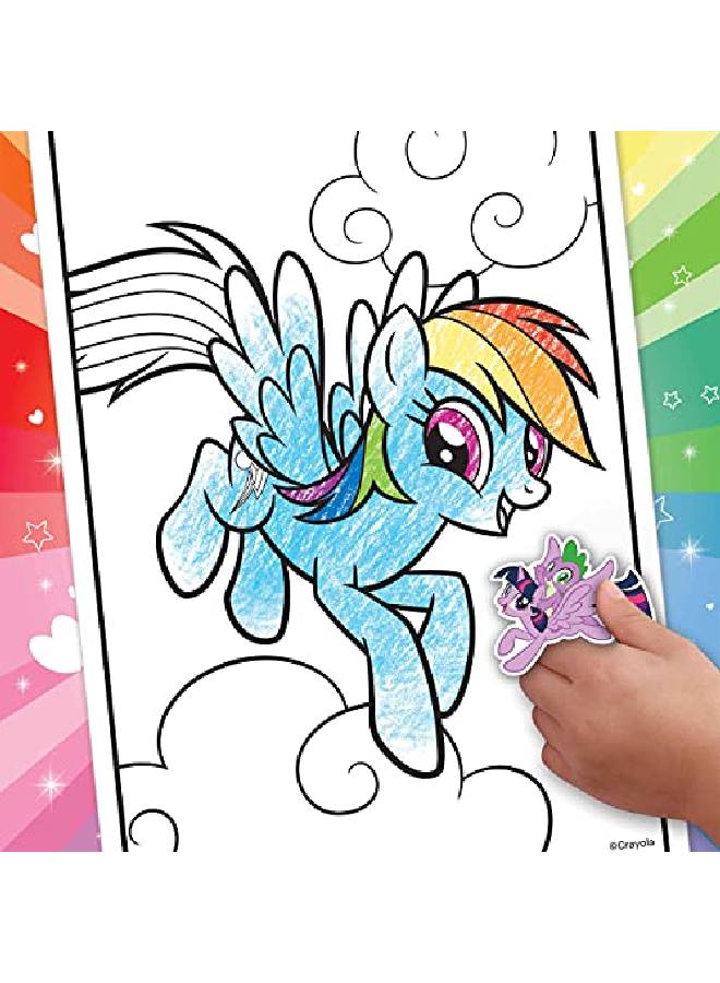 Crayola Coloring Book With Stickers Gift For Girls And Boys 96 Pages Ages 3 4 5 6 Multi Color - Image 4