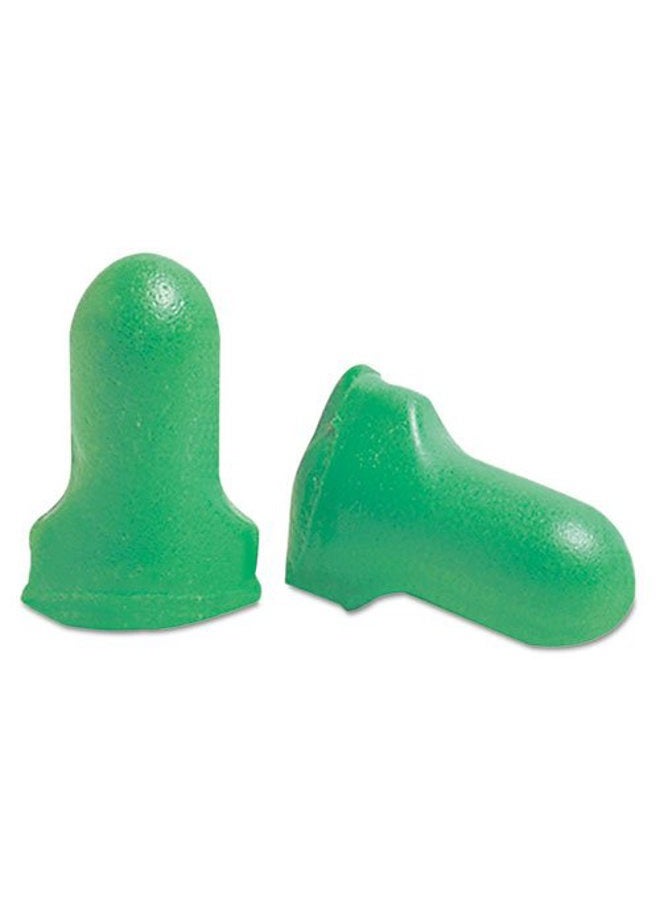 Howard Leight LPF-30 Max Lite Disposable Foam Corded Earplugs, Polyurethane Foam, Small, Yellow/Green (Pack of 100) - Image 2