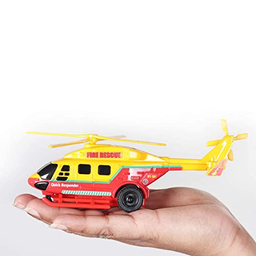 CENTY Toys Dhruv Fire Rescue Helicopter, Multi Color, Kid - Image 5
