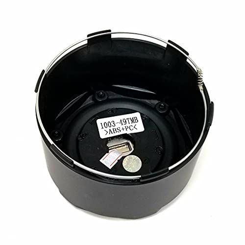 Fuel Offroad غطاء مركز عجلة فويل باللون الأسود غير اللامع 1003-49TMB 1003-49T 6 و 8 لوج - Image 3