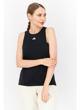 Adidas Women Sportswear Fit Training Tank Top, Black  - Image 1