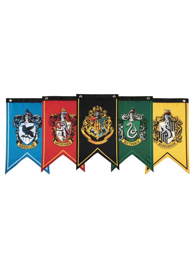 Journals Harry Potter Wizarding House Banner Flag Set, 12'' X 20'' Polyester Flags, Set Of 5 Includes Hogwarts Crest, Gryffindor, Slytherin, Ravenclaw & Hufflepuff Banners, Birthday Party - pzsku/Z75761F5958B05557B509Z/45/_/1727694643/7885d6f6-2359-439c-9be4-7b0495d02228