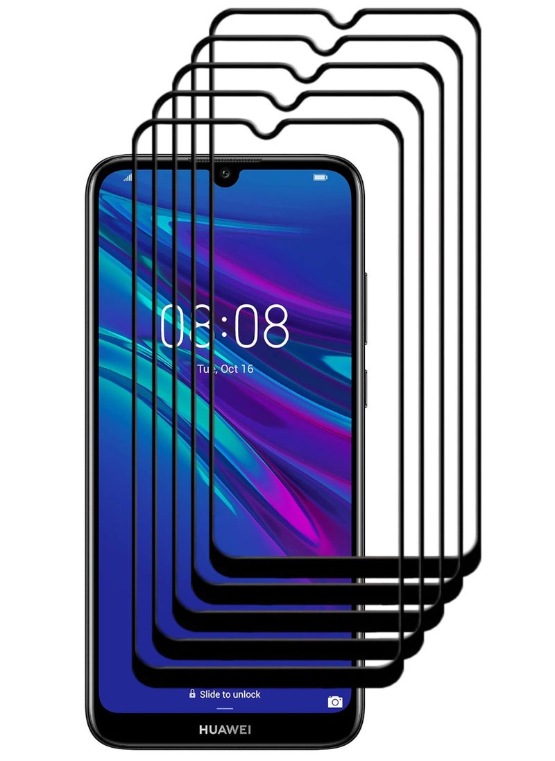ACLIX 5 Pieces Antistatic ESD Dustproof Premium Quality High Definition Tempered Glass Screen Protector Designed For Huawei Y6 (2019) - Image 1