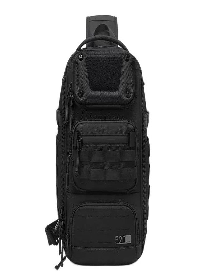 أوزوكو حقيبة كتف تكتيكية من أوزوكو للرجال، حقيبة ظهر متعددة الجيوب، حقيبة كتف مقاومة للماء مناسبة للمشي لمسافات طويلة والسفر والاستخدام اليومي - Image 1