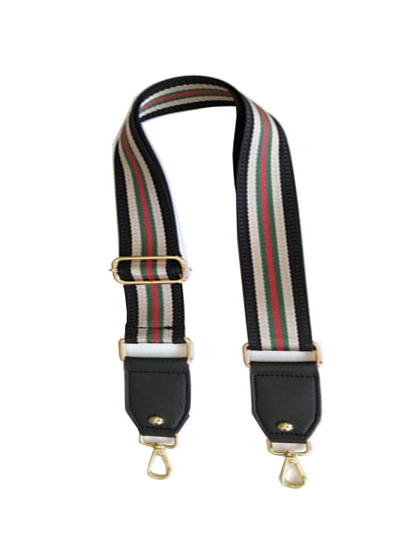 SYOSI Purse Straps, Wide Shoulder Strap Adjustable Replacement Crossbody Handbag Straps Wide Purse Strap Replacement Crossbody Strap Stripe Handbag Strap Guitar Style Shoulder Belt (Striped)  - Image 1