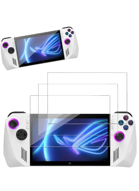 [2packs] Full Coverage Screen Protector For Rog Ally, Tempered Glass Screen Protector, Anti-Scratch, Ultra HD,9H Hardness, Anti-Fingerprint, Bubble Free Screen Protector for Rog Ally Handheld Game.
