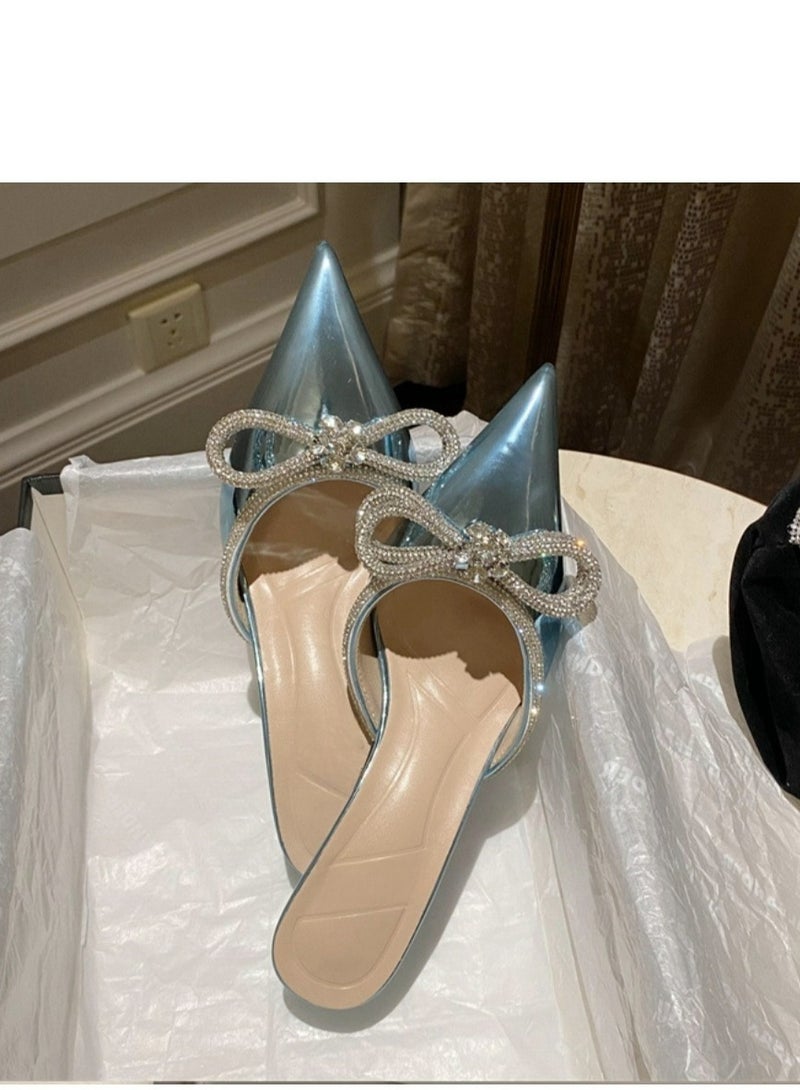 Pointed High Heels Sandals And Slippers  - Image 3