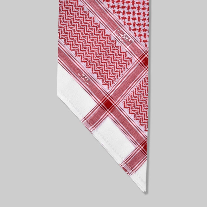 البسام شماغ البسام بصمة 24 أحمر