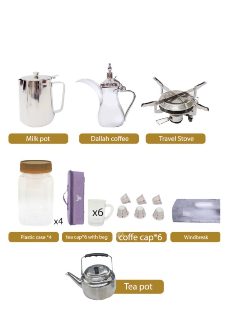 Alhor Camping & Hunting Tools Al WATHBA FULL PURPOSE BAG - PURPLE COLOUR - Image 3