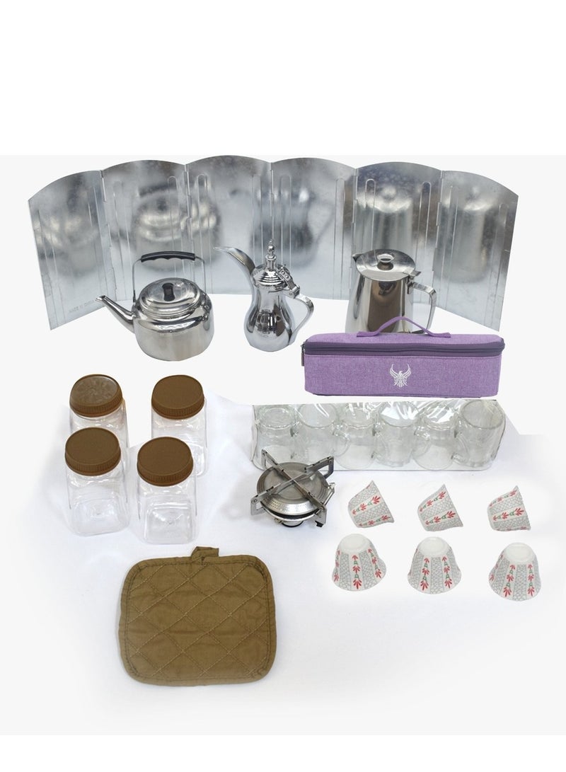 Alhor Camping & Hunting Tools Al WATHBA FULL PURPOSE BAG - PURPLE COLOUR - Image 4