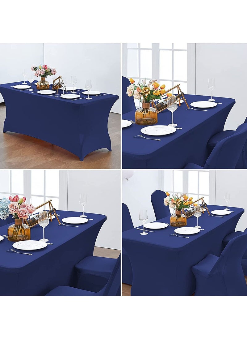 Arabest - Rectangular Stretch Tablecloth Slim Tablecloth for Party - Image 1