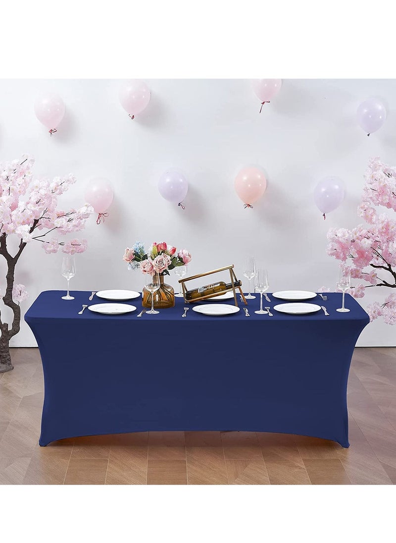Arabest - Rectangular Stretch Tablecloth Slim Tablecloth for Party - Image 1