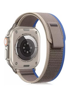 BAND2u Trail Loop Apple Watch Replacement Band 49mm 45mm 44mm - Blue Grey  - Image 1