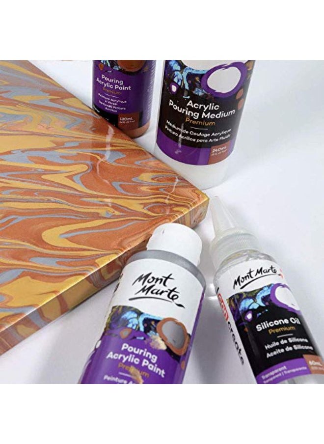 Mont Marte Polymer Clay Metallic - 10 Colours - 100g - Soft, Even Texture - Easy to Shape - Clay for Pottering, Modelling and Crafts