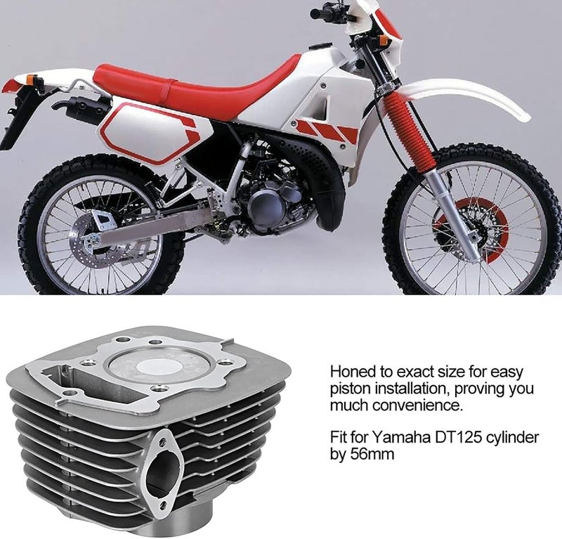 woobles Engine Cylinder Piston, Aluminum 65.5mm Engine Cylinder Piston Rings Replacement Kit Fit for ATC 200 XL200 ATC 250 - Image 3