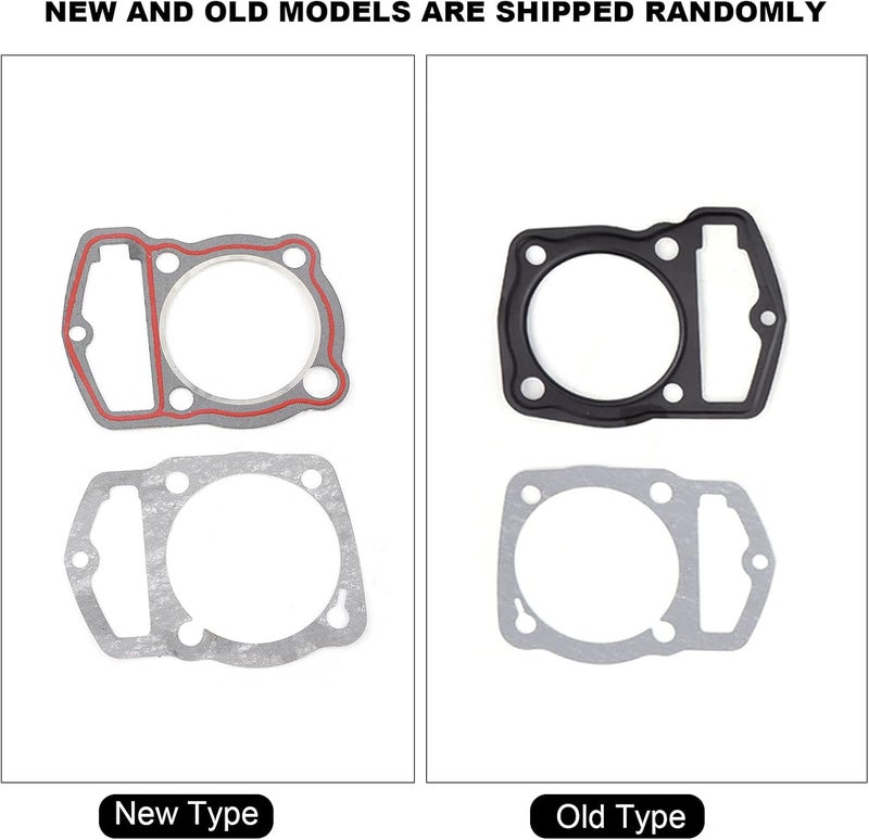 woobles Engine Cylinder Piston, Aluminum 65.5mm Engine Cylinder Piston Rings Replacement Kit Fit for ATC 200 XL200 ATC 250 - Image 5