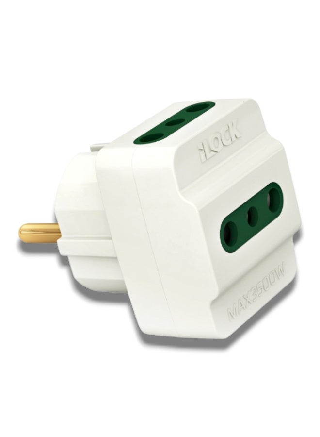 آي لوك محول iLOCK MIKO النحيف متعدد المقابس - قوة 3500 وات أصلي 100% - Image 2