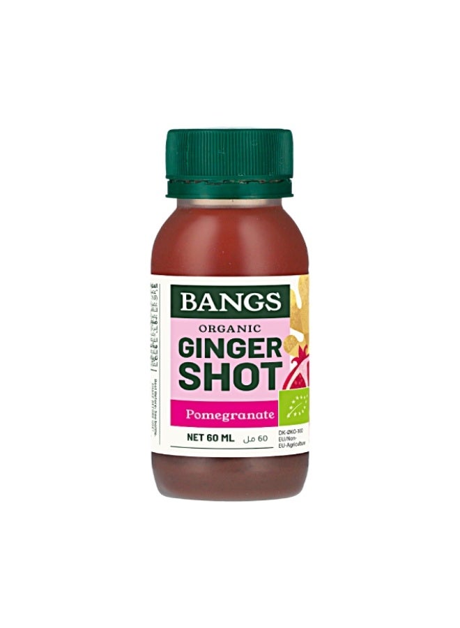 Ginger Shot, Pomegranate - 60ml, Denmark