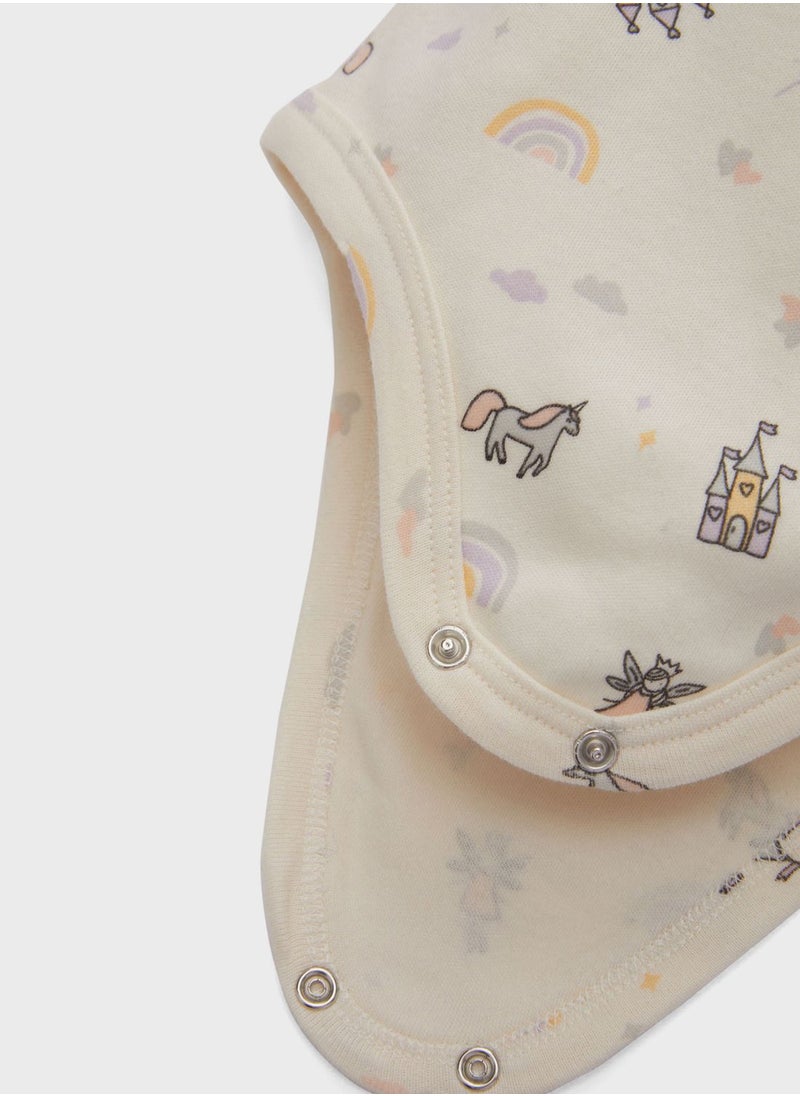 DeFacto - Baby Girl Regular Fit Long Sleeve Snap Body - Image 1