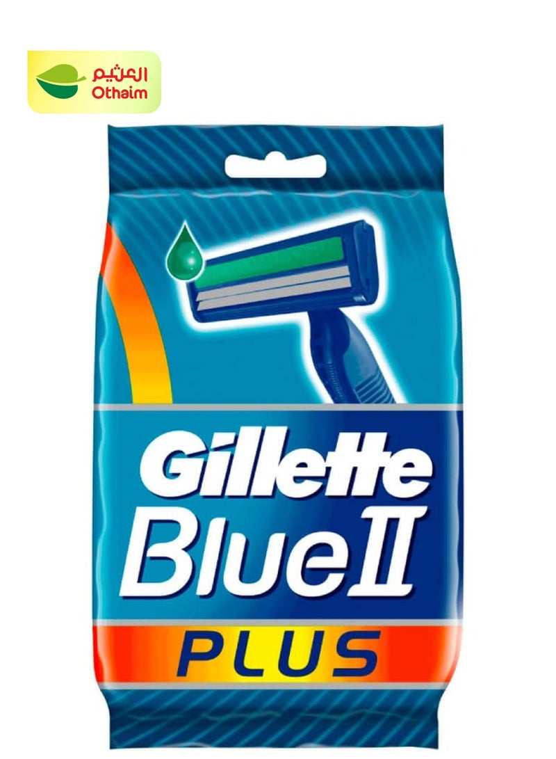 Gillette شفرات حلاقة جيليت بلو بلس القابلة للتصرف للرجال، 10 قطع