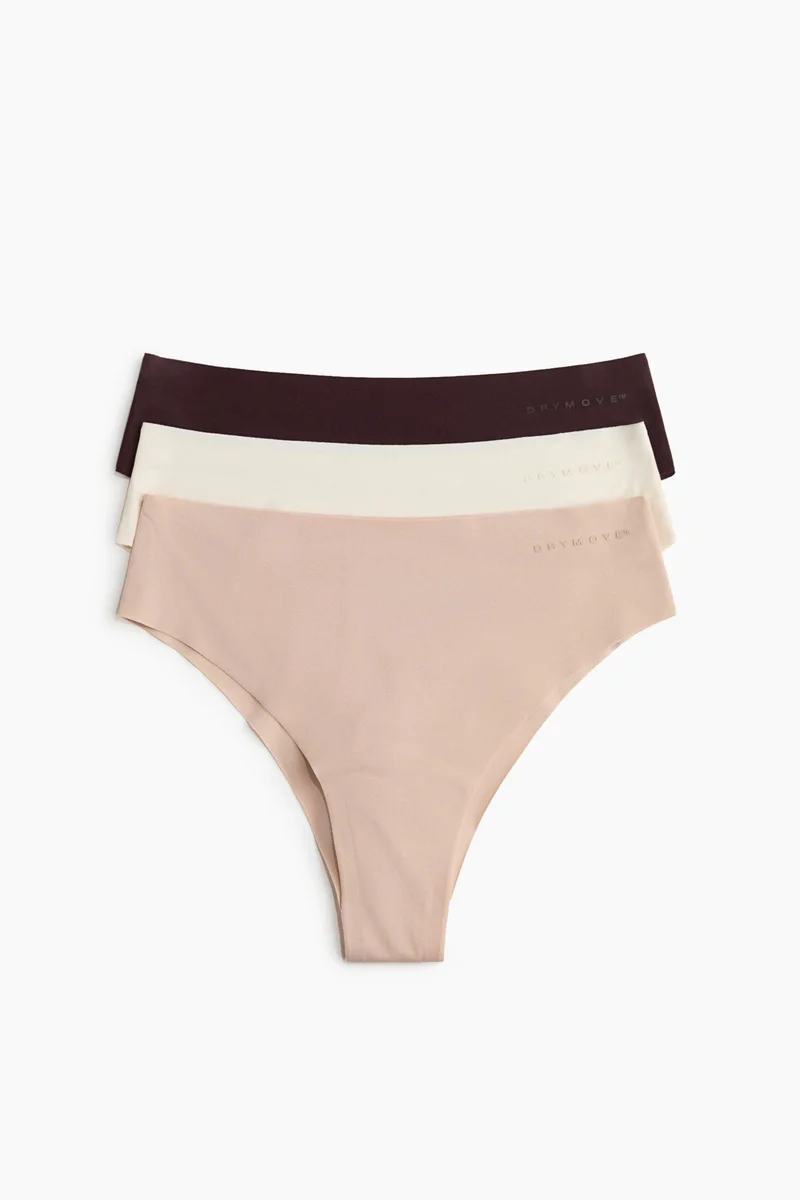 H&M 3-pack sports Brazilian briefs in DryMove™