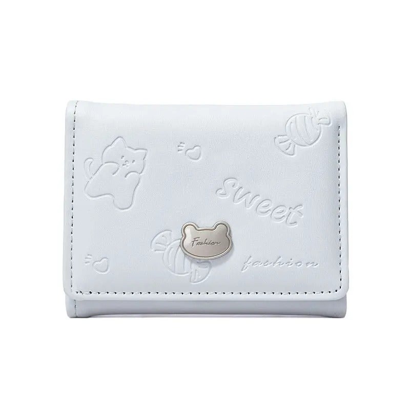 Leather Flip Wallet & Card Holder with Multiple Pockets - Image 1