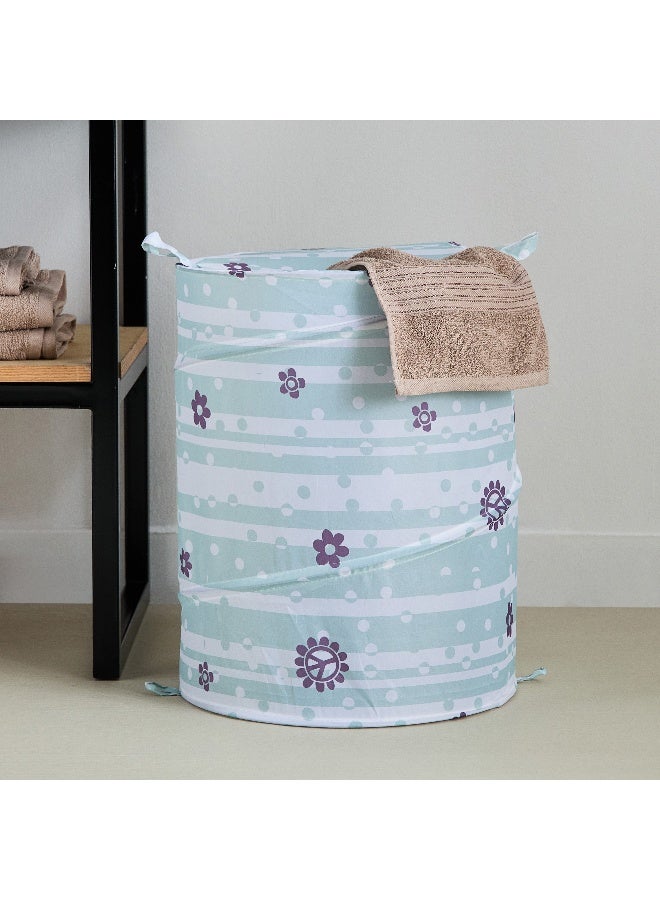 Home Box Ivy Meadows 90 GSM Gemini Laundry Hamper 38 x 50 x 38 cm - Image 1