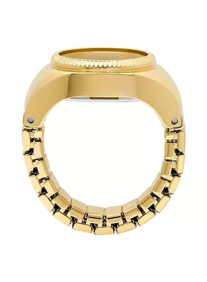 فوسيل Women Watch Ring Two-Hand Gold-Tone Stainless Steel ES5308 - Image 4