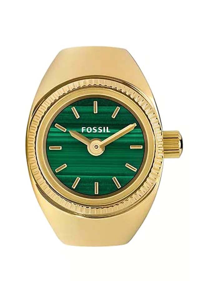 فوسيل Women Watch Ring Two-Hand Gold-Tone Stainless Steel ES5308 - Image 2