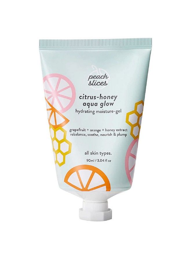 Peach Slices | Citrushoney Aqua Glow | Hydrating Moisture Gel | Face Moisturizer | For Sensitive Dry Oily Dull & Acne Prone Skin | Honey Extract | For All Skin Types | Korean Skin Care | 3.04 Oz - Image 2